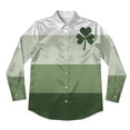 thumbnail image 3 of NMMUED Womens St Patrick's Day Shirt Green St Patricks Irish Shirt Womens Button Down Blouse Green Shirts Irish Shamrock Graphic Womens Tops Casual Funny St Patricks Day Shirt Pink S, 3 of 4