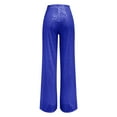 thumbnail image 5 of Harpily Women Plus Size Pants High Waisted Sequin Loose Drape Wide Leg Pants Fashion Casual Pants BU1 M, 5 of 6