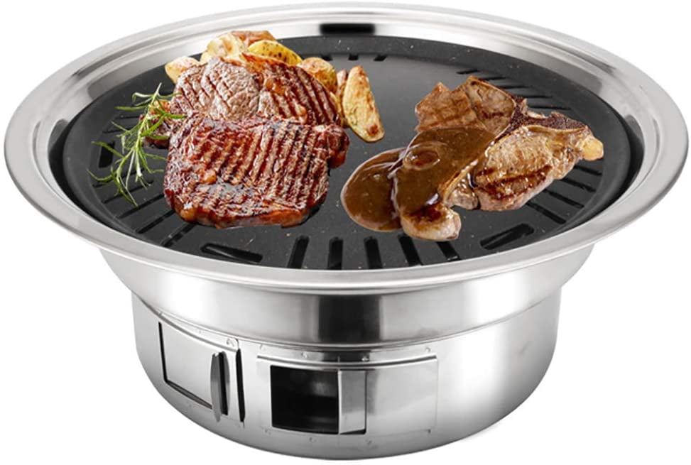 BBQ Grill, Stovetop Barbecue, Table Top BBQ, Indoor Barbecue Grill, Grill Stove Top,Nonstick