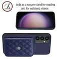thumbnail image 3 of ELEHOLD Wallet Crossbody Case for Samsung Galaxy A53 5G Case with Flip Card Slots RFID Blocking Function Magnetic Closure Stand Detachable Crossbody Shoulder Strap for Women Girls,blue, 3 of 8
