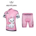 thumbnail image 1 of KEYIYUAN-ropa de Ciclismo de alta calidad para niños y niñas, conjunto de Jersey de manga corta para montar en bicicleta de montaña qiuyongming unisex, 1 of 2