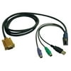 6FT USB / PS2 KVM SWITCH CABLE