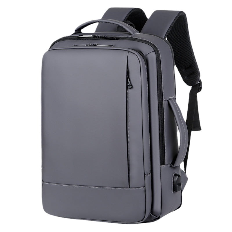 Business Laptop Backpack - College Computer Bag - Slim and Expandable, 31*11*44cm Laptops (Gray)