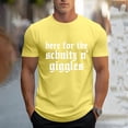 thumbnail image 5 of Razzly Men T Shirts Funny Print Graphic Tee Comfortable Short Sleeve Casual Summer Top for Daily Wear Outdoor Activities(Yellow,M), 5 of 6