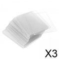 thumbnail image 1 of 3x25x Fundas Transparentes Para Tarjetas Portátiles Para Aficionados, Tarjetas Deportivas, Tarjetas De Golf Y Hockey, 1 of 8