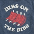 thumbnail image 3 of Instant Message - Dibs On The Ribs - Men's Short Sleeve Graphic T-Shirt, 3 of 6