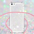 thumbnail image 3 of Funda FOXDOCK para iPhone 5/5s con Cuerda Ajustable, Brillo Líquido, Protección Antigolpes y Lente – Ideal para Regalo, 3 of 6