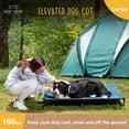 thumbnail image 2 of Cuna para perro CANINE CANYON, cama elevada plegable de 160 libras de capacidad, 2 of 7