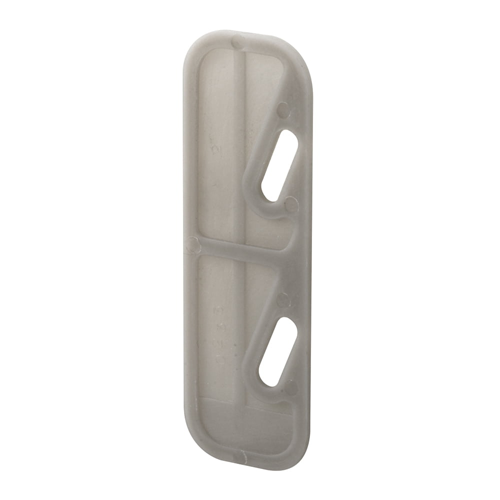 Shim Plates, 1/8 in. x 7/8 in. x 25/8 in., Plastic, Gray, For Use