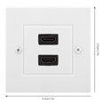 thumbnail image 4 of Easy Installation ABS Wall Plate, Simple  Wall Plate, Hotel For Home Theater, 4 of 8