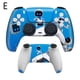 thumbnail image 5 of Pegatina para mando de PS5: diseño de robot pequeño, frontal y trasera, resistente al agua y a los arañazos, se adapta perfectamente a la PS5., 5 of 5
