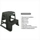 thumbnail image 2 of Taburete Banco Plástico Truper Silla Para Negocio Peldaño 136 Kg, 2 of 3