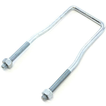 Freestanding Spare Roll Holder Red Hound Auto U-Bolt Spare Tire Carrier Holder Bracket Side Mount 4 or 5 Lug Zinc Plated New ()