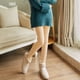 thumbnail image 2 of Medias forradas para mujer, medias cálidas de invierno, medias térmicas opacas de cintura alta, pantimedias para dama, 2 of 7