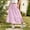 Pink, variant on SGFCWSX Girls Long Skirt Elastic Drawstring Waist Tiered Ruffle Casual Daily Beach Skirts for Kids Pink Size 9