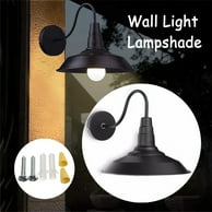Metal Indoor Outdoor Wall Sconce Lighting Gooseneck Barn Lights