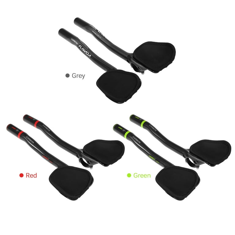 Lixada 31.8mm Carbon Fiber Handlebar Cycling Aero Bars Rest