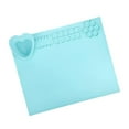 thumbnail image 4 of Silicone Craft Mat Epoxy Making Tool Silicone Mat for Graffiti Mat Painting Blue, 4 of 9