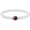 Moonstone & Garnet, variant on Women's Birthstone Bracelet Moonstone Bracelet Crystal Bracelet for Women