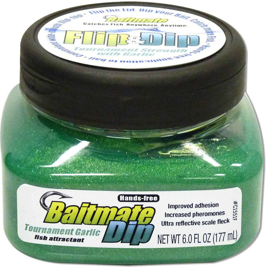 Baitmate Tournament Garlic Dip Jar 551, Fish Attractant for Lures and