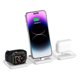 thumbnail image 4 of Estación de carga 3 en 1 Soporte de carga magnético para auriculares Apple Watch iPhone, 4 of 9
