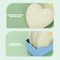 thumbnail image 6 of Kokovifyves Valentine's Day Decorations Heart Plates W 5.91Inch X L 5.51Inch Impregnable Dinner Plates Dishwasher Microwave Safe Plastic Plates Reusable Lightweight Plates for Kitchen Or Camping, 6 of 6