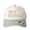 Bean green, variant on HE'S ROPING Letter Embroidered Color Block Trucker Hat Unisex Adjustable Cotton Breathable Fashion Cap for Travel Daily Wear