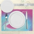 thumbnail image 3 of Ambesonne Hot Pink Place Mats Set of 4, Guitar Music Vibrant, Standard Size, Hot Pink Aqua, 3 of 6