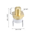 thumbnail image 3 of Unique Bargains Car Radiator Engine Temperature Thermo Sensor Switch 1/8'' NPT 175-190 Degrees on 155 Degrees Off, 3 of 6