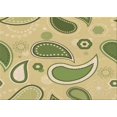 thumbnail image 1 of Ahgly Company Machine Washable Indoor Rectangle Transitional Mustard Yellow Area Rugs, 2' x 4', 1 of 7