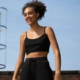 thumbnail image 3 of Skinni Fit Womens Fashion Sustainable Adjustable Strap Crop Top, 3 of 4
