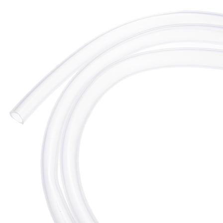 Uxcell Silicone Tubing, 19/32"(15mm) ID x 25/32"(20mm) OD Flexible Silicone Rubber Tube, 1ft High Temp Water Air Hose Pipe for Pump/Liquid Transfer/Brewing/Aquaponics [Clear]