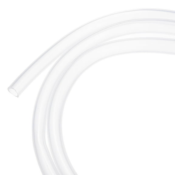 Uxcell Silicone Tubing, 19/32"(15mm) ID x 25/32"(20mm) OD Flexible Silicone Rubber Tube, 1ft High Temp Water Air Hose Pipe for Pump/Liquid Transfer/Brewing/Aquaponics [Clear]