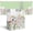 Colorful Flower, variant on 3 Inch 3 Ring Binder, Cute 3'' Round Binders with Low Profile Clipboard with Storage, 2 Interior Pockets, Binder Organizer for School Office Supplies( Flower)