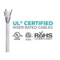 thumbnail image 3 of Monoprice 250FT Cat6 Bulk Bare Copper Ethernet Cable UTP Solid Riser Rated (CMR) 500MHz 23AWG -, 3 of 6