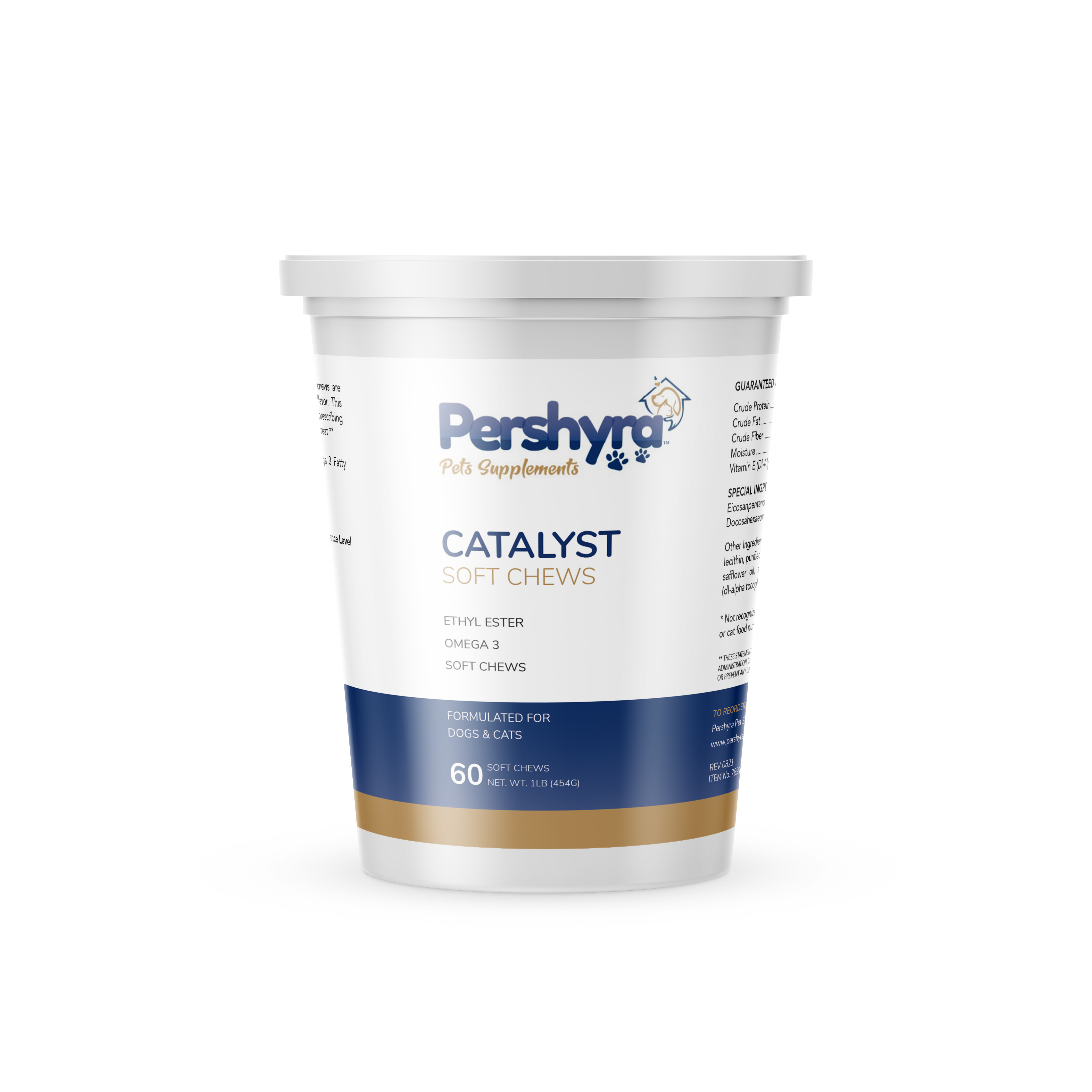 Pershyra Catalyst Pet Supplement Soft Chews for Dog & Cats
