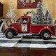 thumbnail image 2 of Vintage Metal Classic Pickup Red Truck Tree Farm House Rustic Christmas Decor 26-27s, 2 of 4