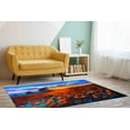 thumbnail image 3 of Office Rugs, Nursery Rugs, Salon Rugs, Floral Rugs, Filed Landscape Rugs, Red Rugs, View Rugs, Bath Rugs, Sunset Rug, Salon Decor Rugs, 2.6'x4' - 80x120 cm, 3 of 8