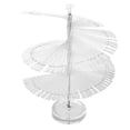 thumbnail image 1 of 120pcs Nail Tips Sticks Display Stand Spiral Display Shelf for UV Gel Nail Polish Color Chart (Clear), 1 of 8