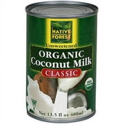 Native Forest Organic Coconut Milk, 13.5 fl.oz (Pack of 12)
