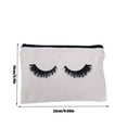 thumbnail image 3 of Makeup Bag Storage Sack Canvas Pouch Fine Workmanship Cartoon Fashionable Multipurpose Simple Style Chic Design Exquisite Type 3, 3 of 9