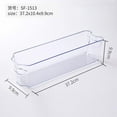 thumbnail image 3 of Clear Pantry Organizer Bins Household Plastic Food Storage Basket Box for Kitchen Countertops Cabinets Refrigerator Freezer, 3 of 3