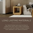 thumbnail image 4 of Maven Lane Artemis Contemporary Wooden Side Table in Refined Natural Finish, 4 of 7