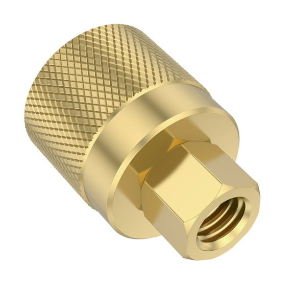 RE7141F Forklift Propane Tank Connector Female Connection Fitting Adapter Valve Metal Forklift Connector Female Replacement for 7141F Propane Tank Connector