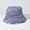Blue, variant on Yellow Beach Hiking Summer Wide Brim Cotton UV Protection Wide Brim Packable Beach Bucket Hat One Size