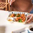 thumbnail image 4 of Bangcool Sushi Dish Ceramic Decorative Vintage Washable Snack Dish Kitchen Dumpling Plate, 4 of 10