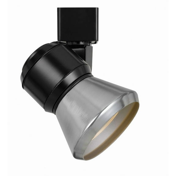 Cal Lighting HT-888-LED Dimmable Metal Track Fixture in Black/Silver
