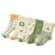thumbnail image 3 of 5 pares de calcetines para niñas, calcetines suaves y lindos de algodón para niños, calcetines cálidos y transpirables para niños, estilo otoño invierno, serie Forest XL (9-12 años), 3 of 5