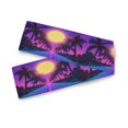 thumbnail image 7 of Yayeee Table Runner 70 inches Long Home Kitchen Dinning Party Decoration, Purple Neon Road, 7 of 7