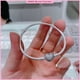 thumbnail image 3 of Charms [Video] S925 Plata Formas Clásicas Para Pulseras Rosa Encantos Moda Mujeres Regalo diy Joyería Encanto, 3 of 4